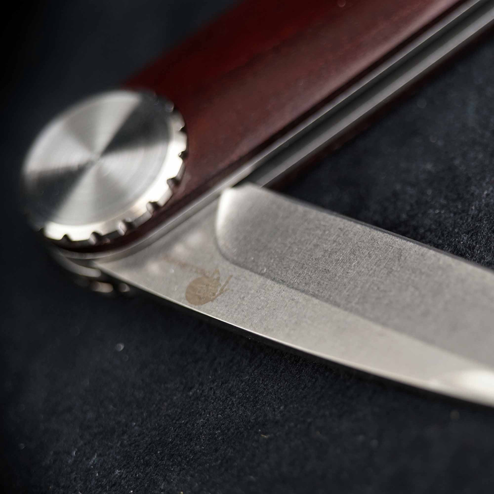 Zavírací nůž a otvírák lahví Dellinger Pivson DC53 7 cm - černý-stříbrný - Obrázek 11