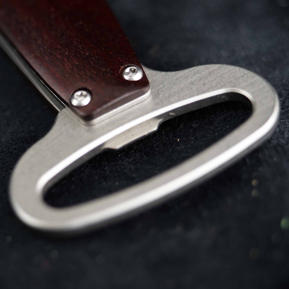 Zavírací nůž a otvírák lahví Dellinger Pivson DC53 7 cm - černý-stříbrný - Obrázek 12