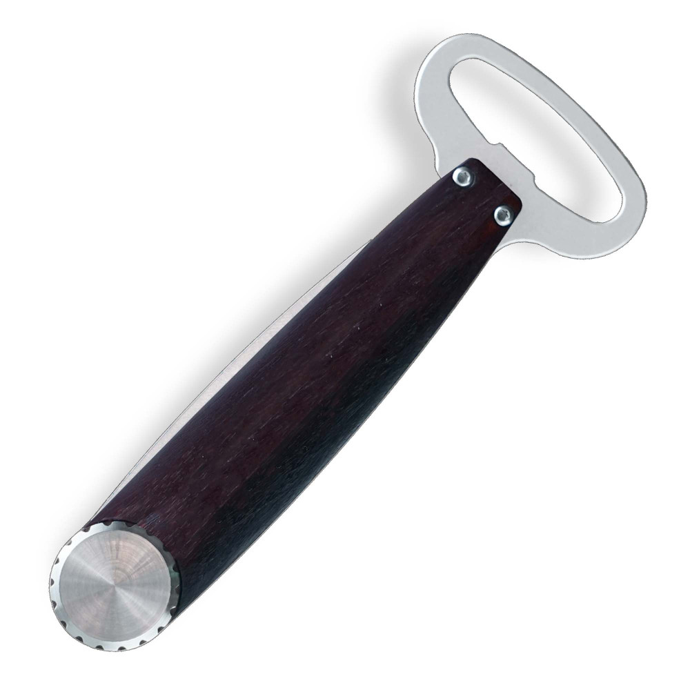 Zavírací nůž a otvírák lahví Dellinger Pivson DC53 7 cm - černý-stříbrný - Obrázek 2