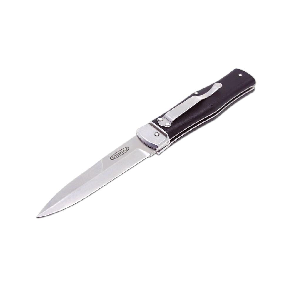 Nůž vyhazovací Mikov Predator 241-BH-1 L/STN Klip Stonewash - černý-stříbrný - Obrázek 9