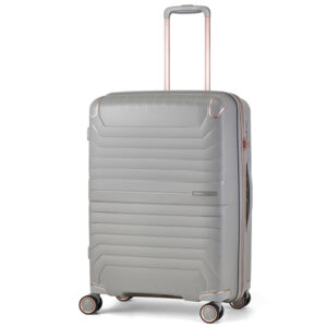 Cestovní kufr Rock Astrid 65 l+ - šedý
