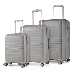 Sada 3 cestovních kufrů Rock Astrid - šedá