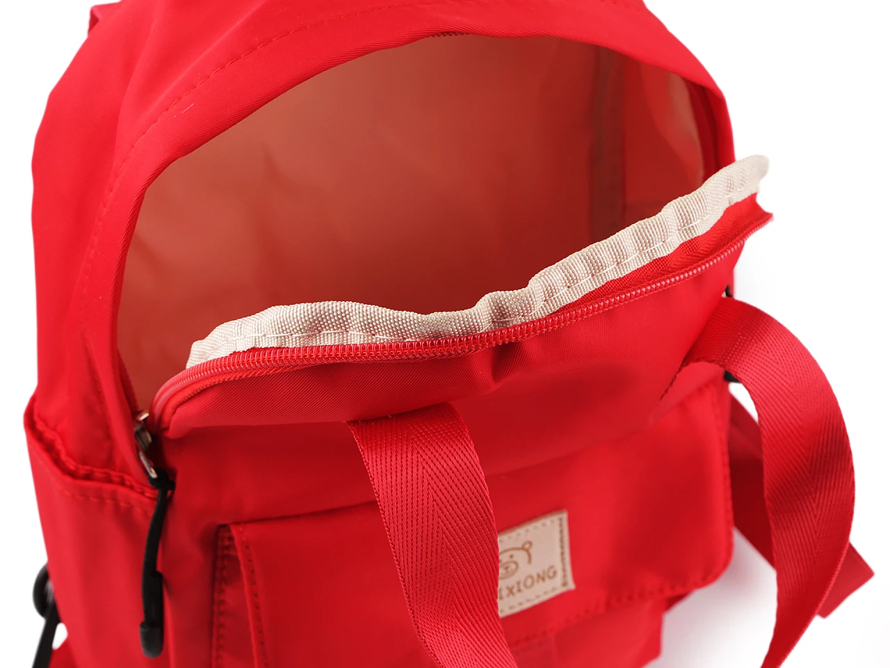 Dětský batoh Mubelxlong 24x28 cm - červený - Obrázek 2