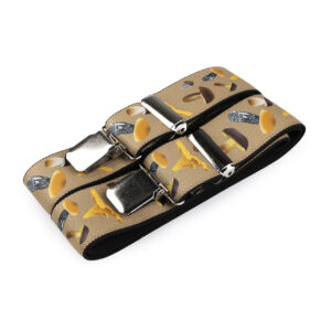 Šle houbařské šíře 5 cm délka 120 cm - béžové