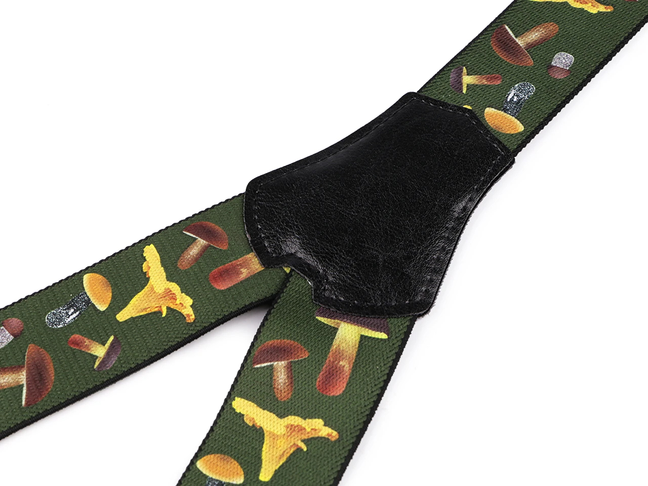 Šle houbařské šíře 5 cm délka 120 cm - olivové - Obrázek 2