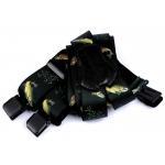 Šle rybářské šíře 4 cm Rybky a rostliny - tmavě zelené - Obrázek 2