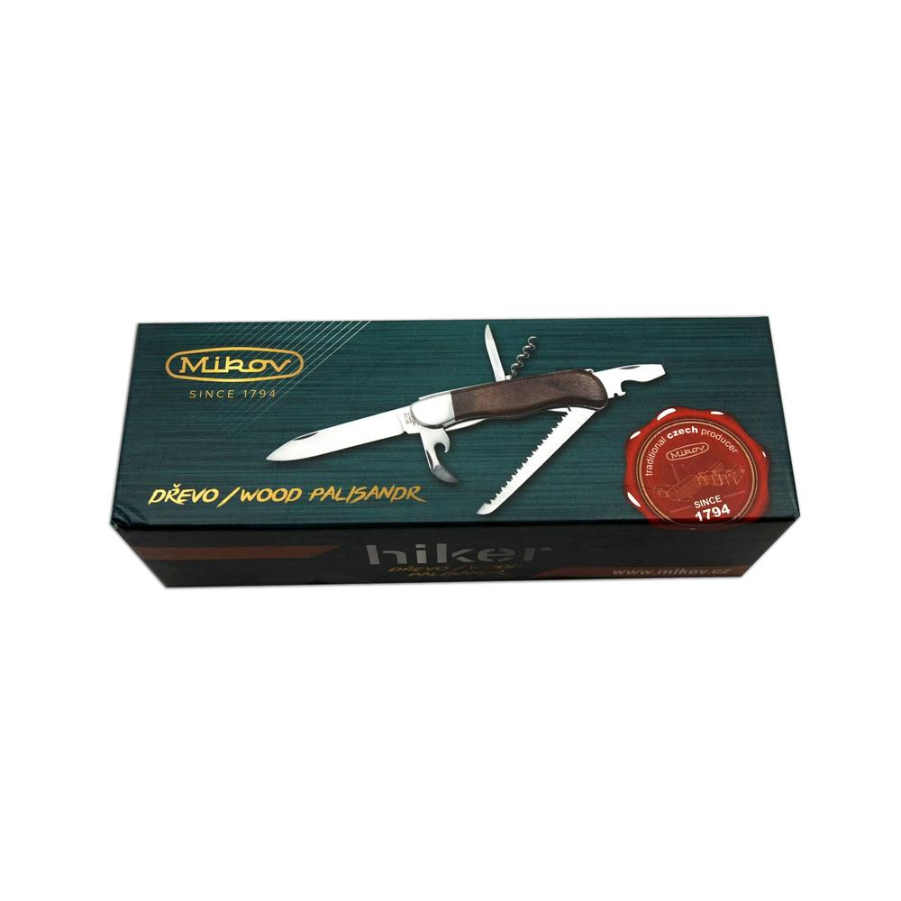 Nůž outdoorový Mikov Hiker 116-ND-5 AK/KP - hnědý-stříbrný - Obrázek 2