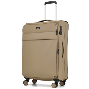 Cestovní kufr Rock Harper 50 L - béžový