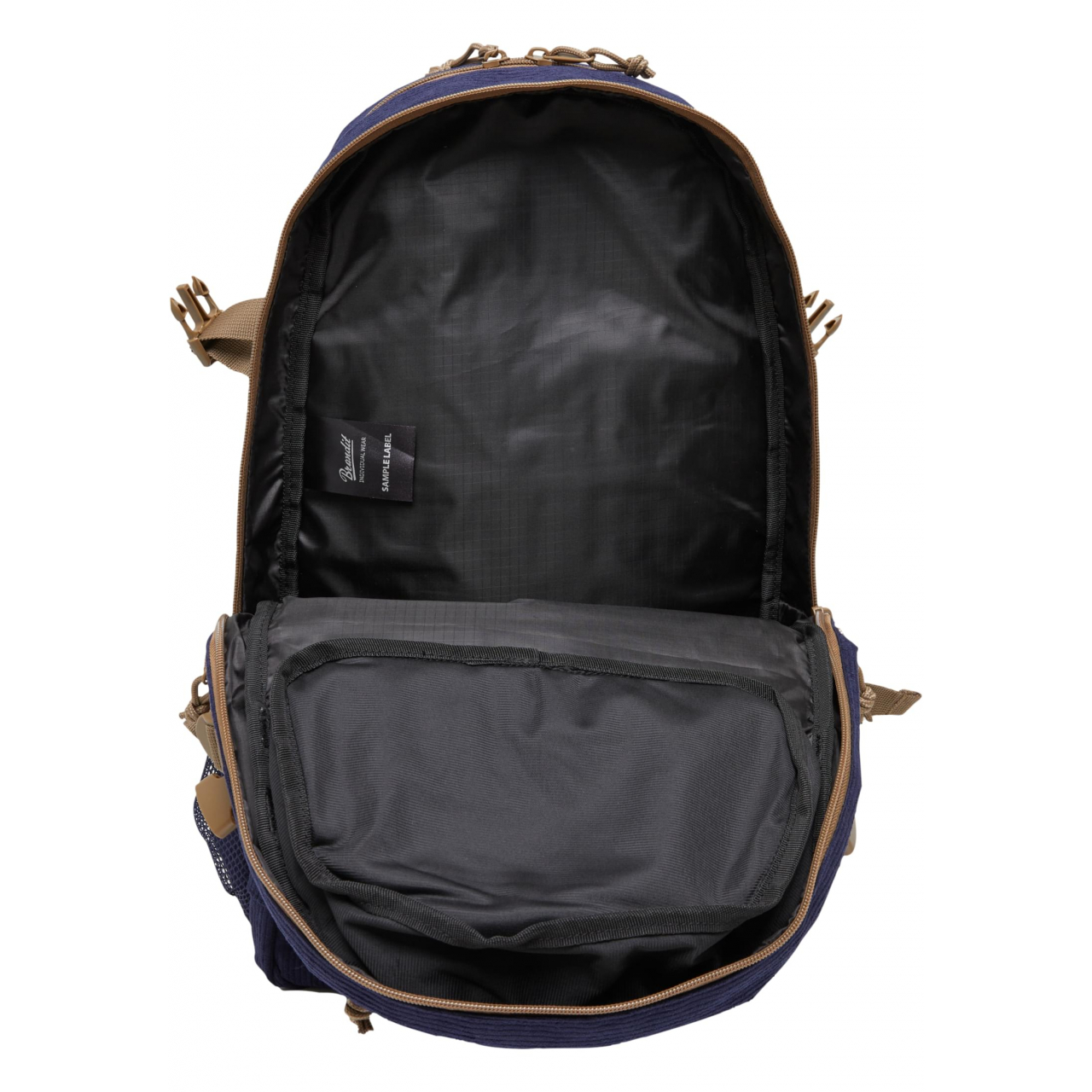 Batoh Forvert Cord Laptop Louis 25 l - navy-hnědý - Obrázek 3