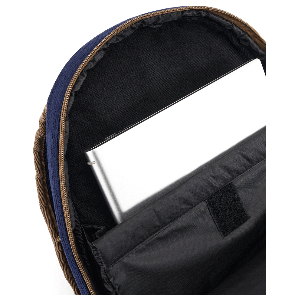 Batoh Forvert Cord Laptop Louis 25 l - navy-hnědý - Obrázek 7