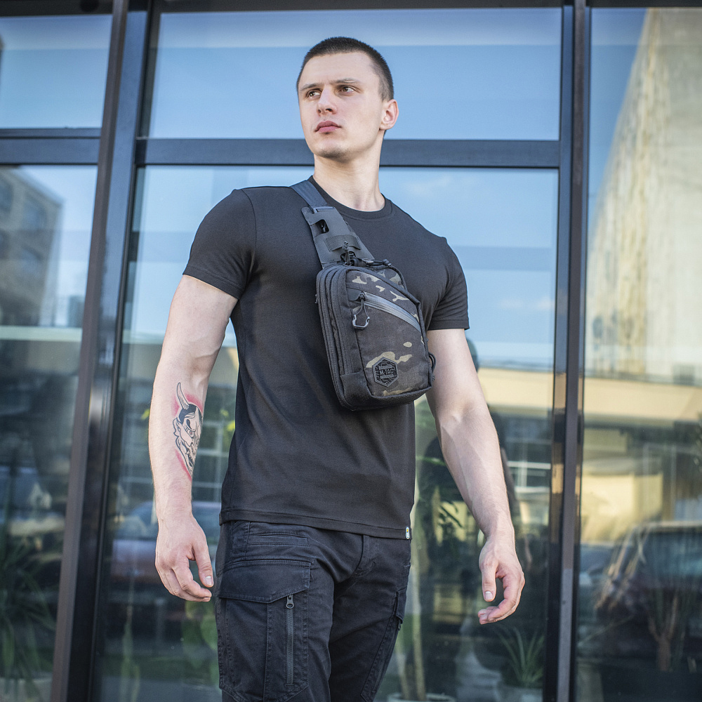 Batoh na zbraň M-Tac Sling Pistol Bag Elite Hex - multicam black - Obrázek 4