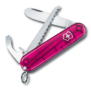 Nůž zavírací Victorinox My First 2 - růžový-stříbrný
