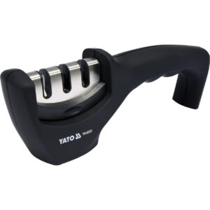 Brousek na nože Yato 3v1 na keramické a ocelové nože - černý