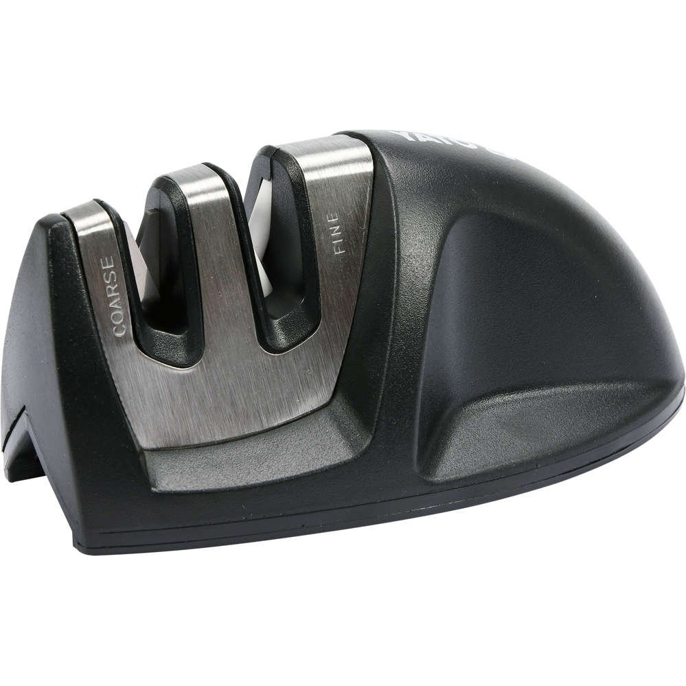 Brousek na nože Yate 2v1 na ocelové nože - černý