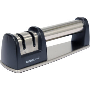 Brousek na keramické a ocelové nože Yate - stříbrný-černý