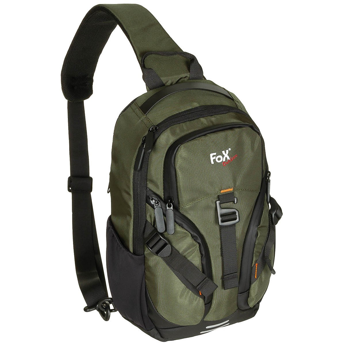 Batoh přes 1 rameno Fox Travel Sling - olivový