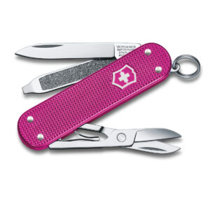 Nůž zavírací Victorinox Classic SD Alox - tmavě růžový