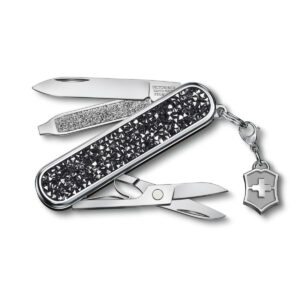 Nůž zavírací Victorinox Classic SD Brilliant Crystal - stříbrný