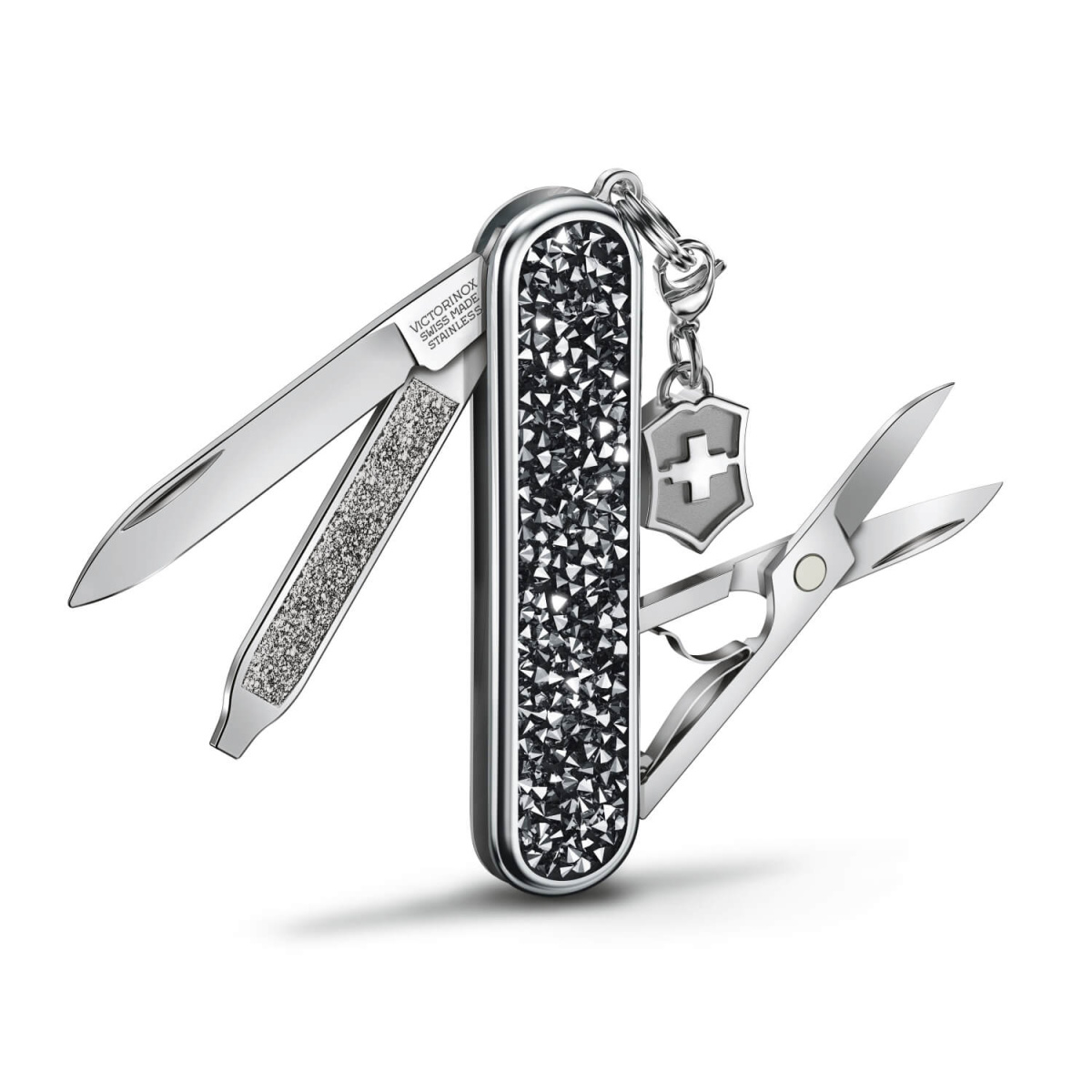 Nůž zavírací Victorinox Classic SD Brilliant Crystal - stříbrný - Obrázek 5