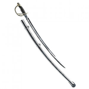 Válečná US šavle - stříbrná