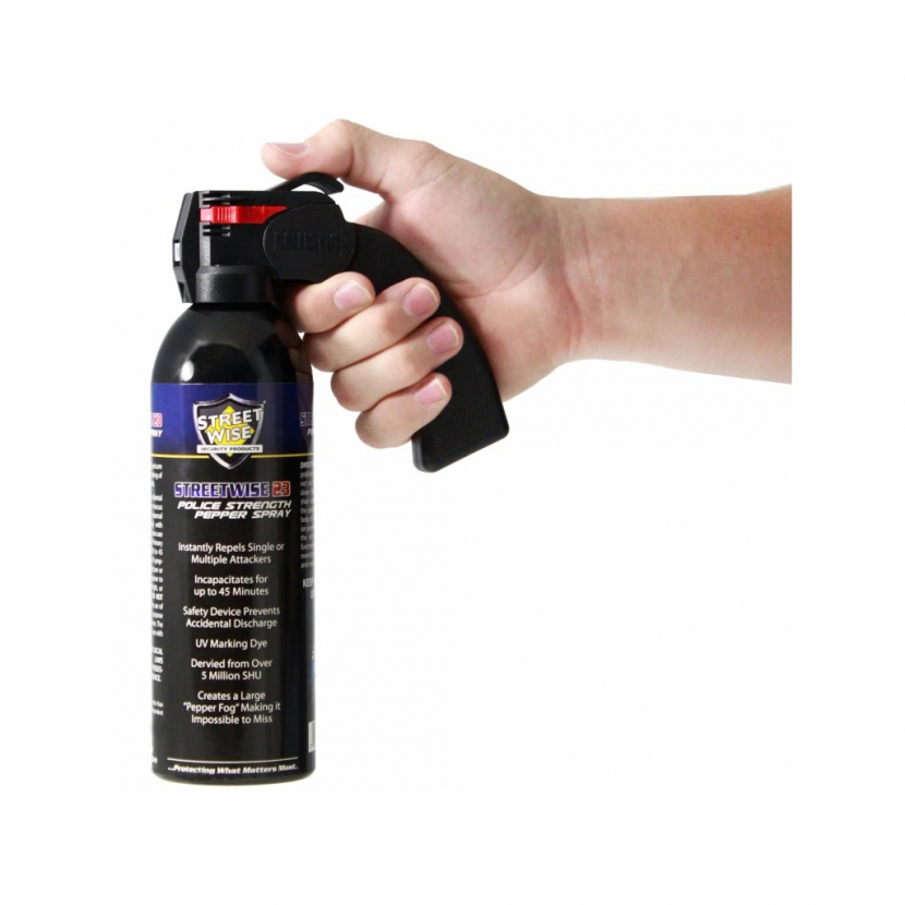 Pepřový sprej Streetwise 18 Police Fogger 473 ml - Obrázek 3