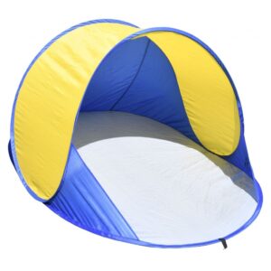 Stan plážový Cattara Ancona - modrý-žlutý