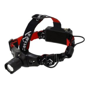 Čelovka Cattara LED 180lm Zoom - černá