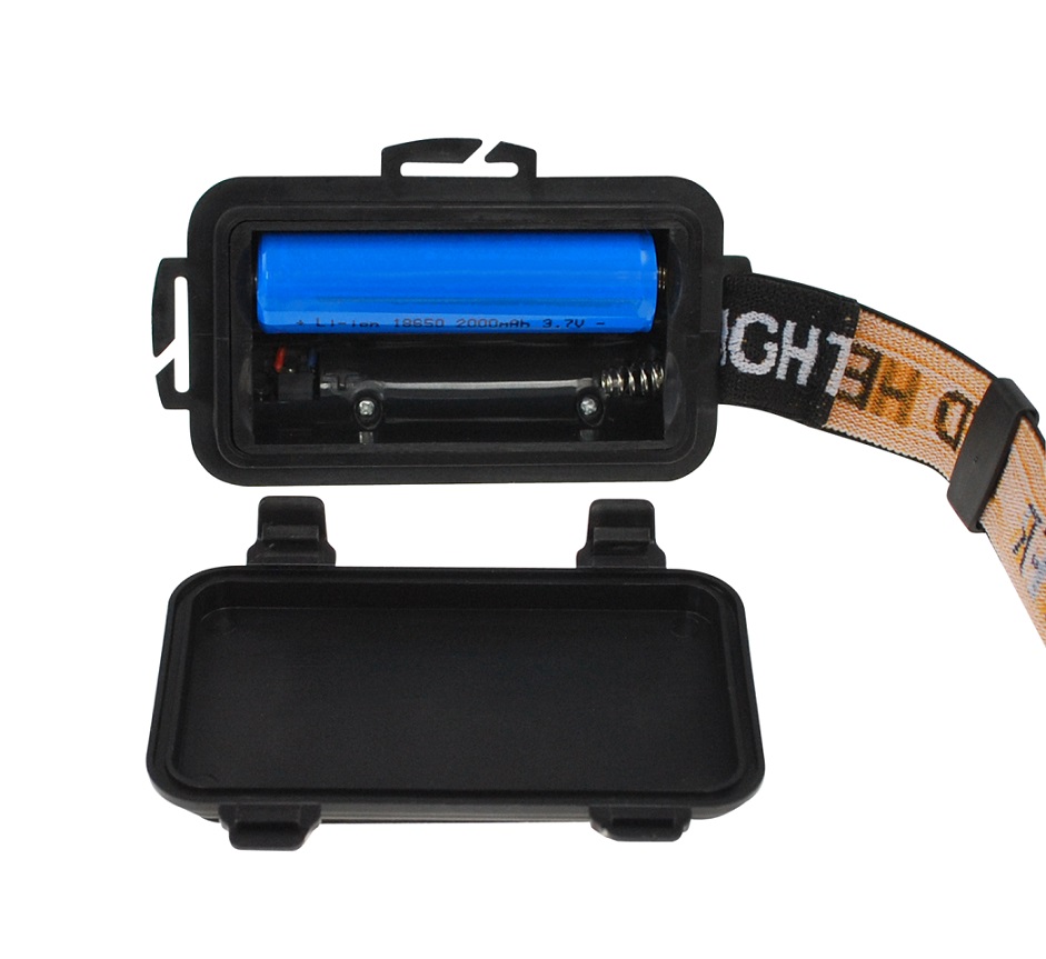 Čelovka Calter Profi nabíjecí 5W-CREE 400lm - černá - Obrázek 2