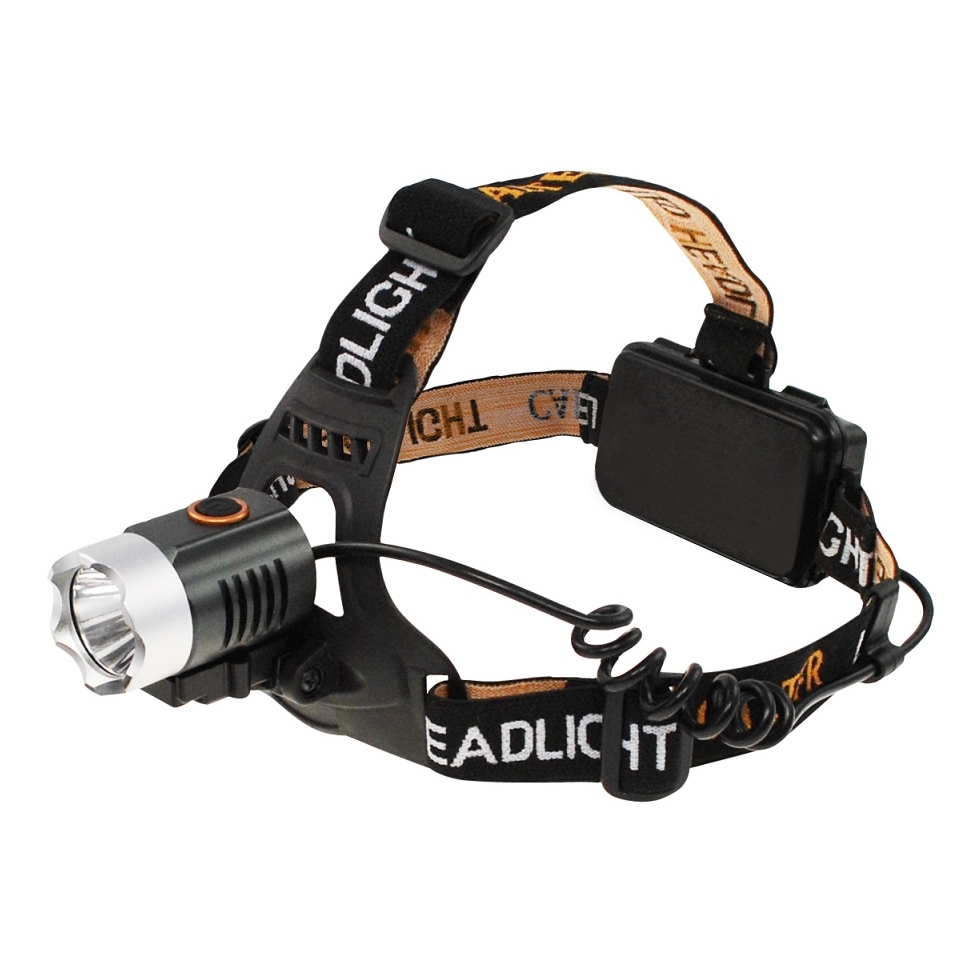 Čelovka Calter Profi nabíjecí 5W-CREE 400lm - černá