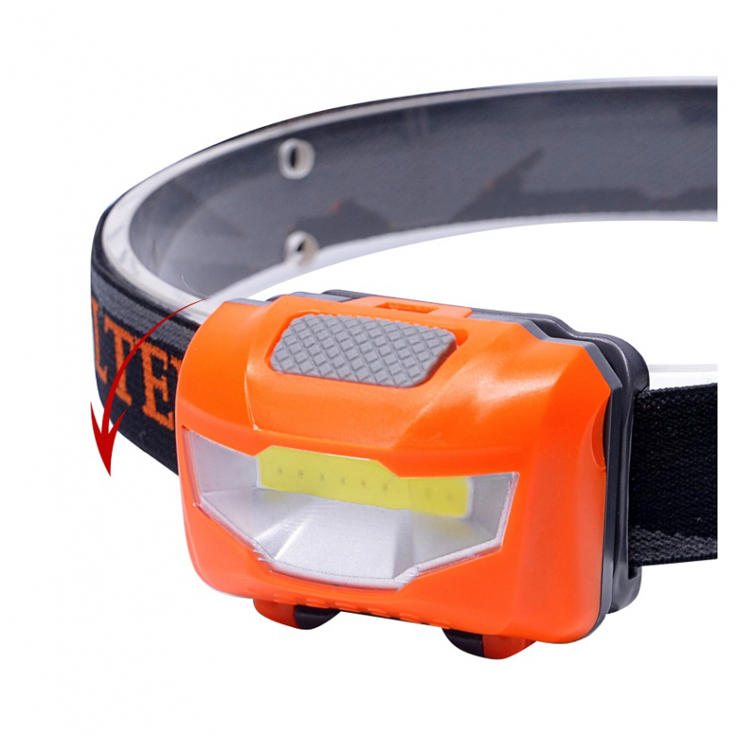 Čelovka Calter Basic 3WCOB-120lm - černá - Obrázek 2