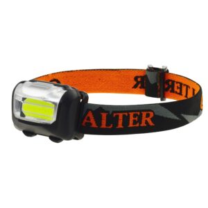 Čelovka Calter Basic 5SMD-100lm - černá-oranžová