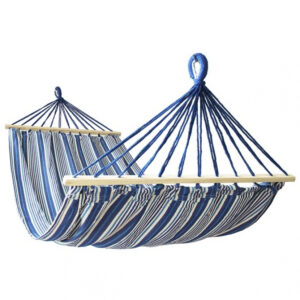 Houpací síť Calter Fiesta 200x100 cm - modrá-bílá