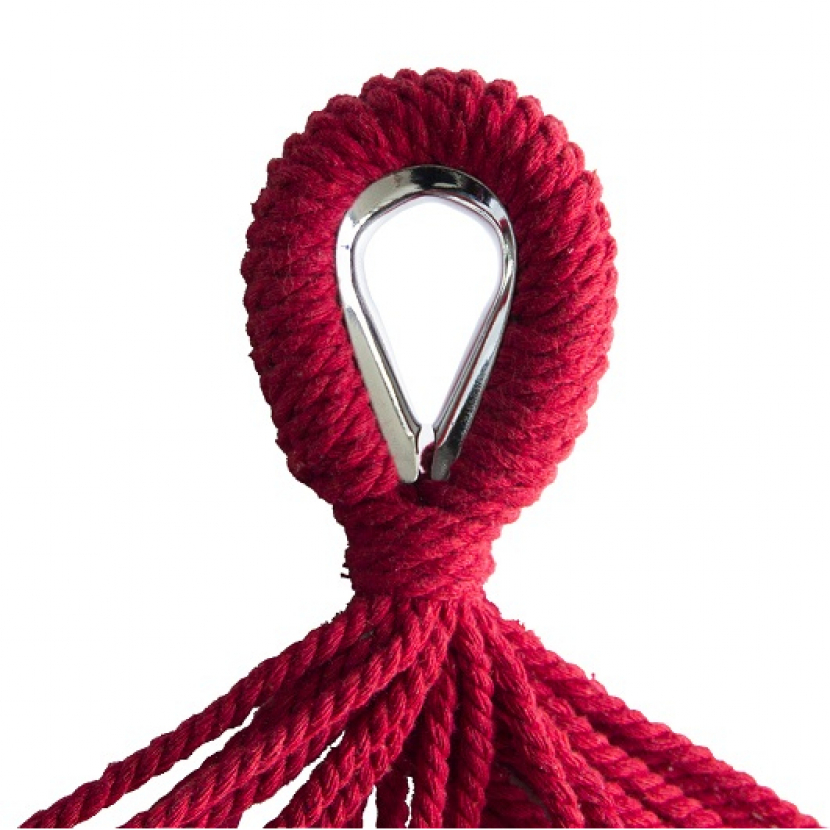 Houpací síť Calter Fiesta 200x100 cm - červená-modrá-žlutá - Obrázek 2