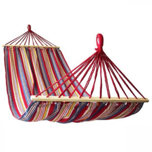 Houpací síť Calter Fiesta 200x100 cm - červená-modrá