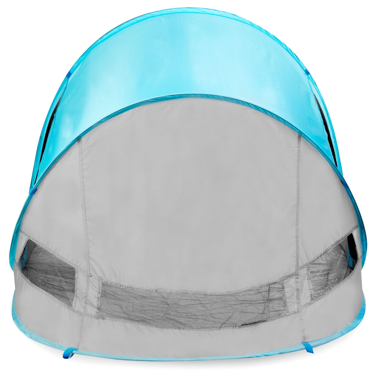 Samorozkládací outdoorový paravan Spokey Stratus - šedý-modrý - Obrázek 6