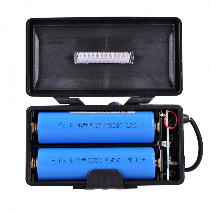 LED čelová nabíjecí svítilna Solight 550lm Li-Ion USB - černá-oranžová - Obrázek 5