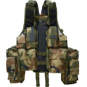 Vesta Brandit Tactical Vest - woodland