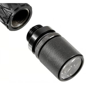 Lampa k připevnění na obušek MFH - černá