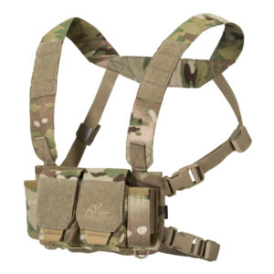 Vesta Helikon Chest Rig Competition Multigun Rig - multicam