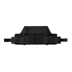 Spodní pouzdro pod vestu Helikon Double Horizontal Pouch - černé