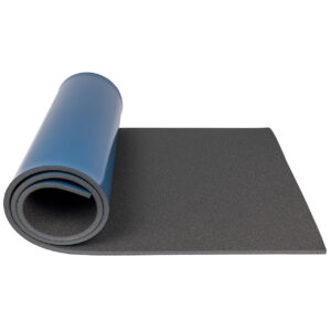 Karimatka Yate jednovrstvá 10 s fólií - šedá-modrá