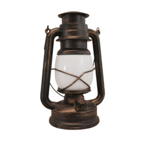 Kempingová LED svítilna Origin Outdoors Retro - hnědá