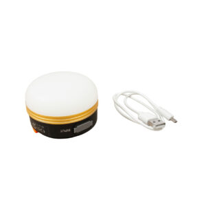 Kempingová LED lampa Origin Outdoors - černá-zlatá