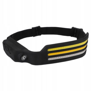 Univerzální dobíjecí COB LED čelovka Headlamp - černá