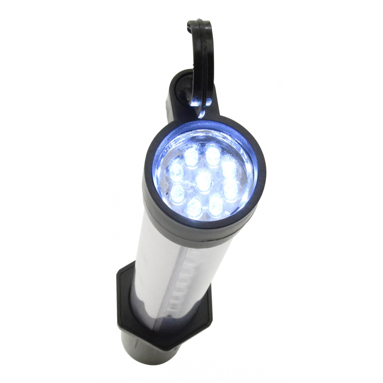 Svítilna montážní 27+7LED nabíjecí 12/230V Li-on 1200mAh - černá - Obrázek 3