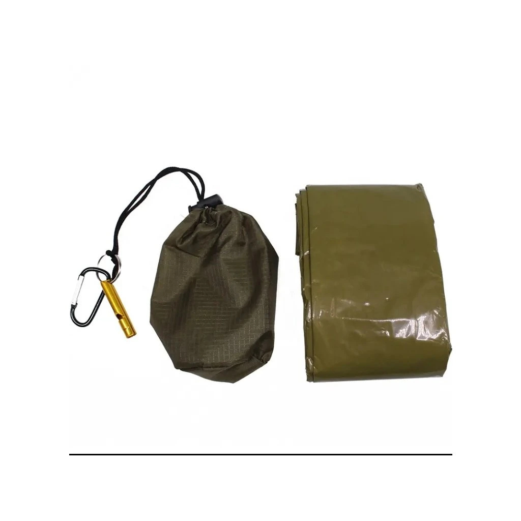 Nouzový termální spací pytel - olivový - Obrázek 2