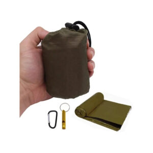 Nouzový termální spací pytel - olivový