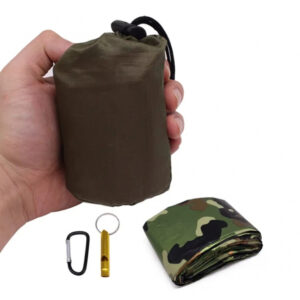 Nouzový termální spací pytel - woodland