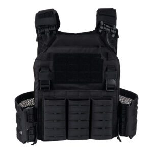 Hrudní nosič 101 Inc QR Plate Carrier Lasercut - černý
