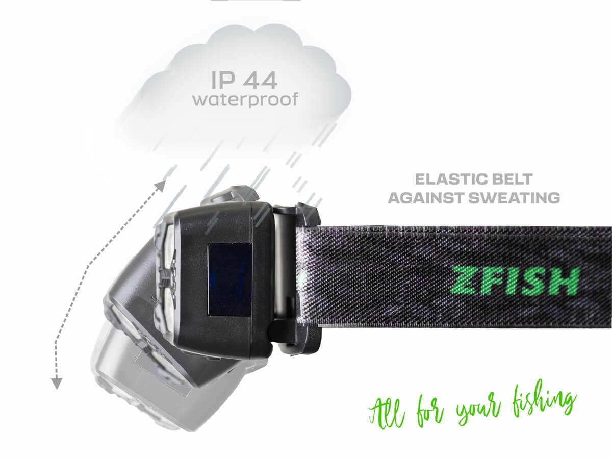 Čelovka ZFish Photonix - černá - Obrázek 4